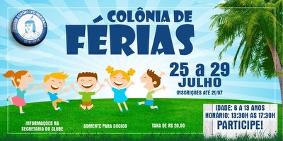 4ª Colônia de Férias