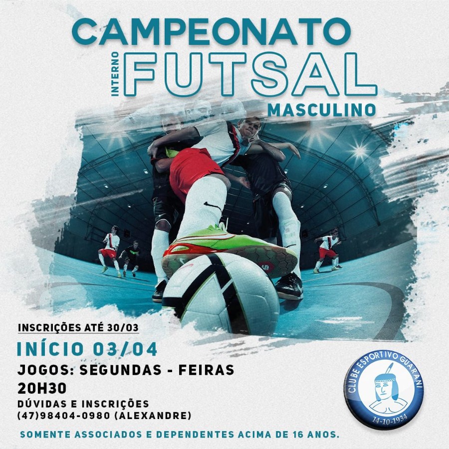 Campeonato Interno De Futsal Clube Guarani